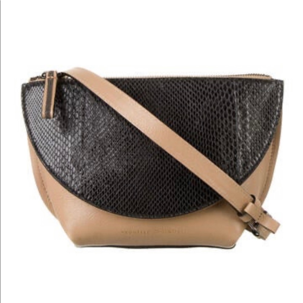 Brunello Cucinelli Leather Crossbody Bag. Made in Italy.